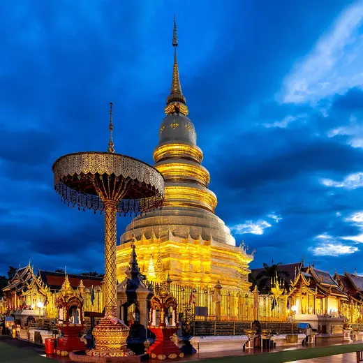 ランプーンのวัดพระธาตุหริภุญชัย วรมหาวิหาร